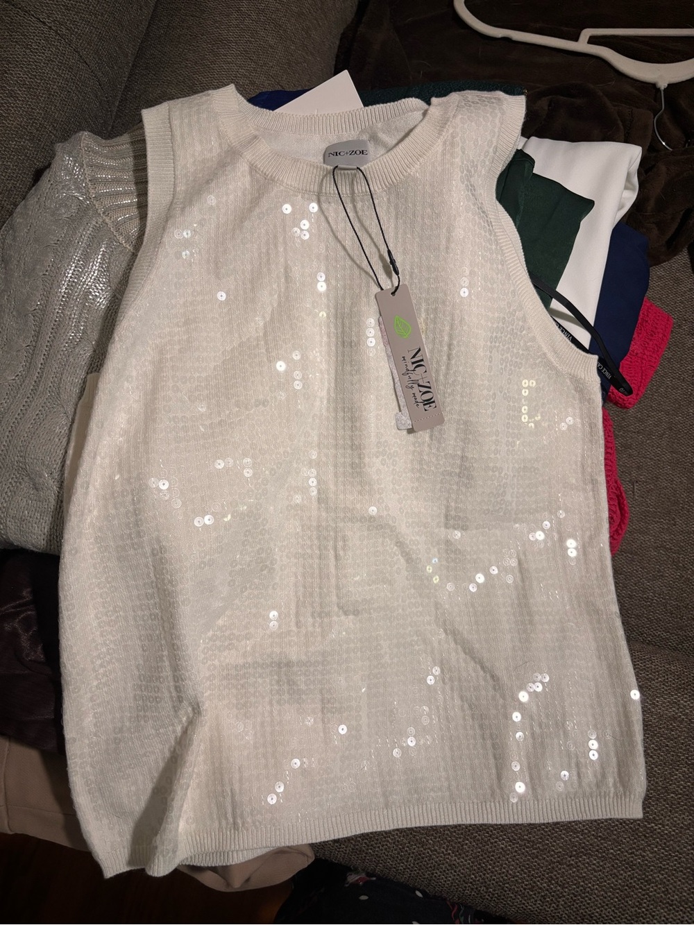 Sequin top